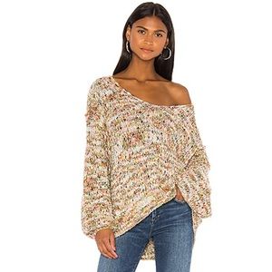 NEW Free People Highland Space Knit Sweater XS